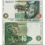 P.123 Afrique Du Sud - Billet de 10 Rand