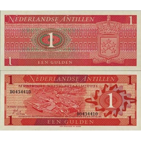 P.20 Antilles Néerlandaises - Billet de 1 Gulden