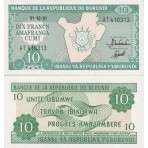 P.33 Burundi - Billet de 10...