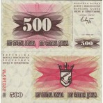 PK14 Bosnie - Billet de 500...