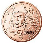 France 2 Cents  2003