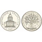 100 Francs Argent Panthéon