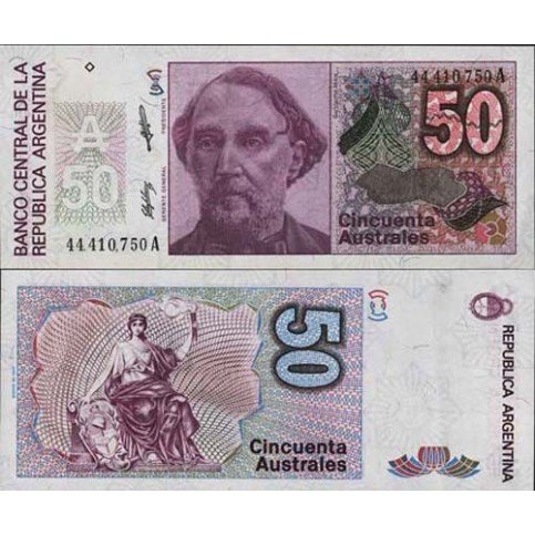 P.326 Argentine - Billet de 50 Australes
