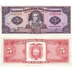 P.113 Equateur - Billet de...