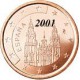 Espagne 2 Cents  2001