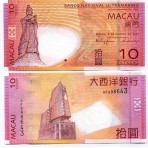 PK80 Macao - Billet de 10...