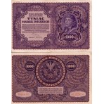 P29 POLOGNE 1000 MAREK  1919